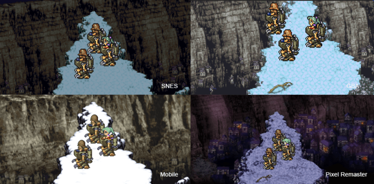 Final Fantasy 6 comparaisons